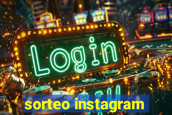 sorteo instagram